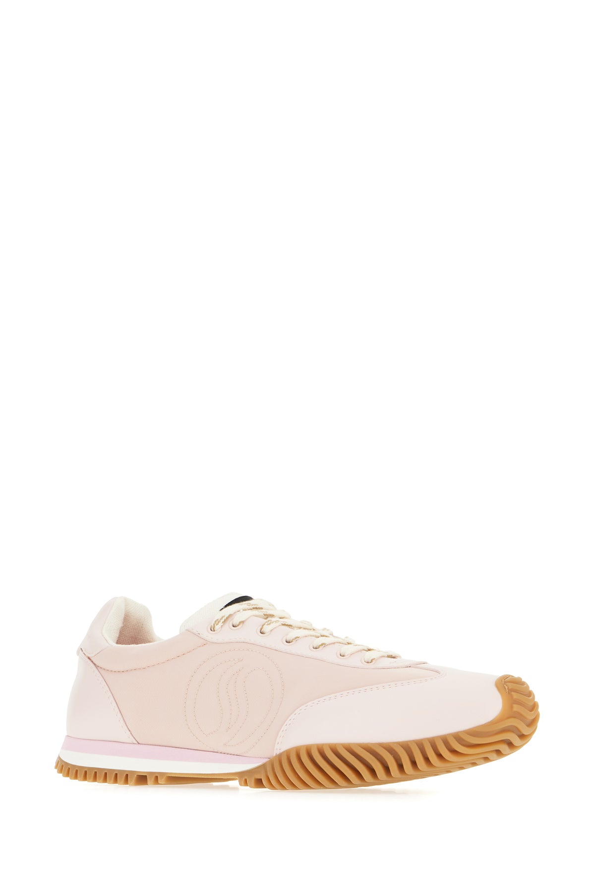 Stella McCartney Sneakers S-wave in nylon rosa, view 2