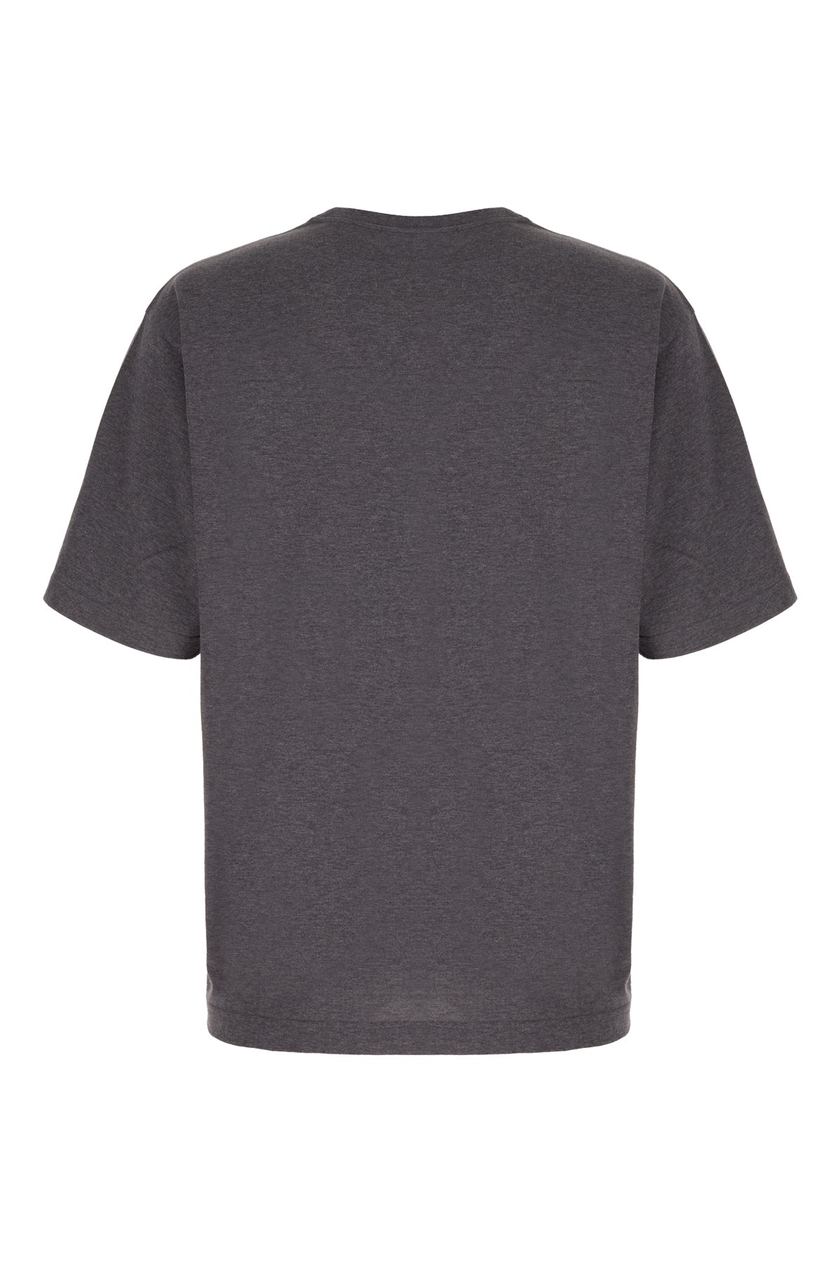 Dolce & Gabbana T-shirt in cotone grigio, view 2