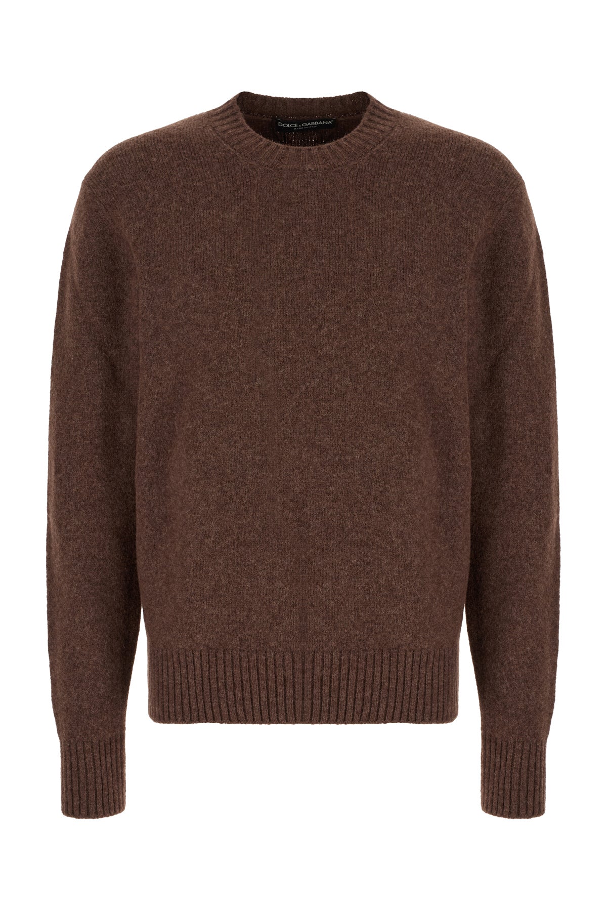 Dolce & Gabbana Maglione in misto lana prugna
