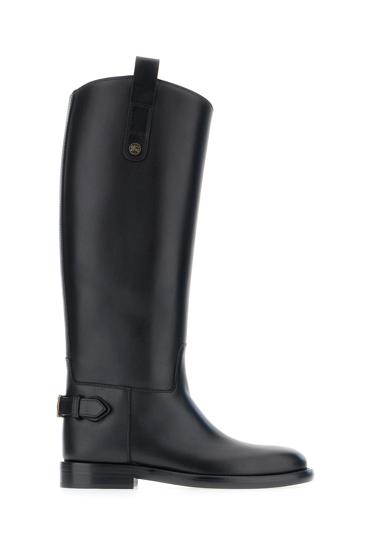 Burberry Stivali in pelle nera