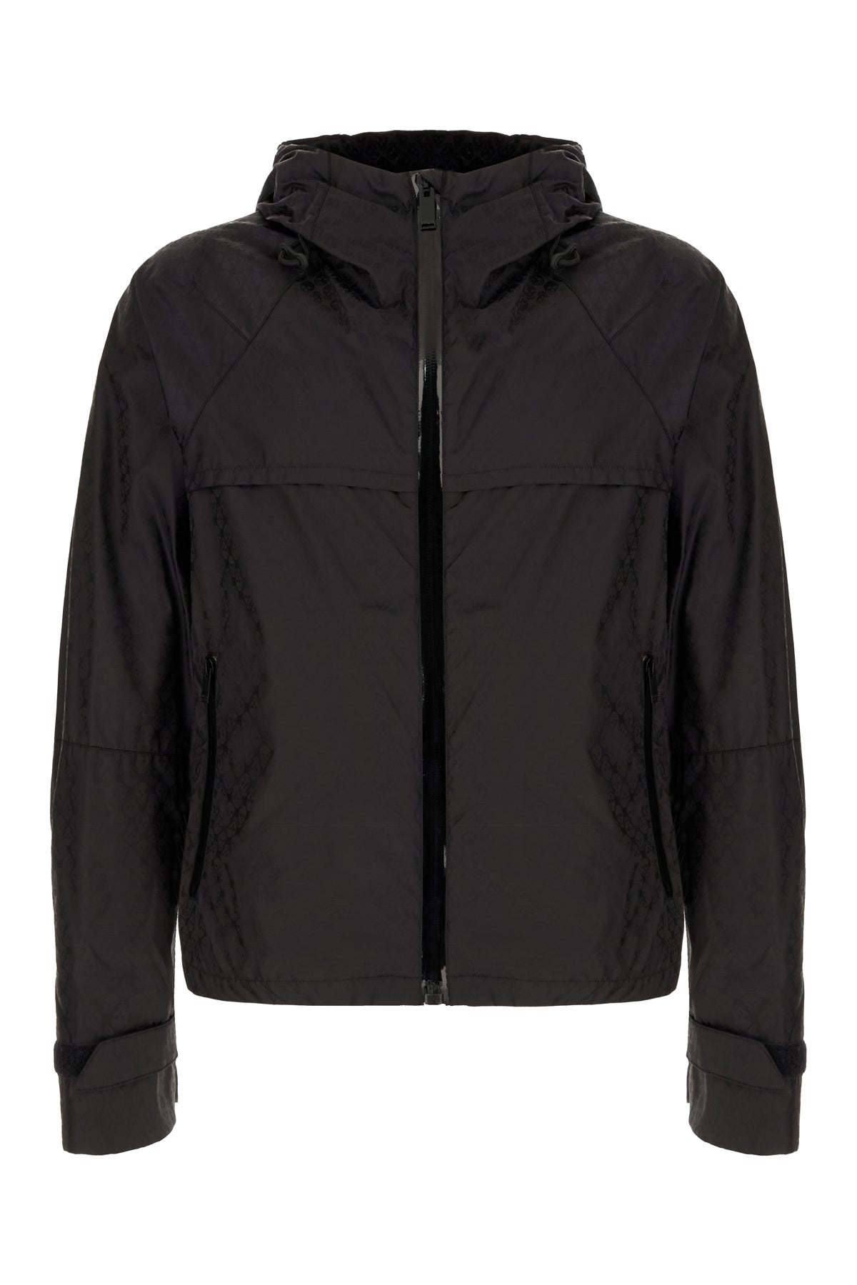 Alexander McQueen Giacca a vento in nylon nero