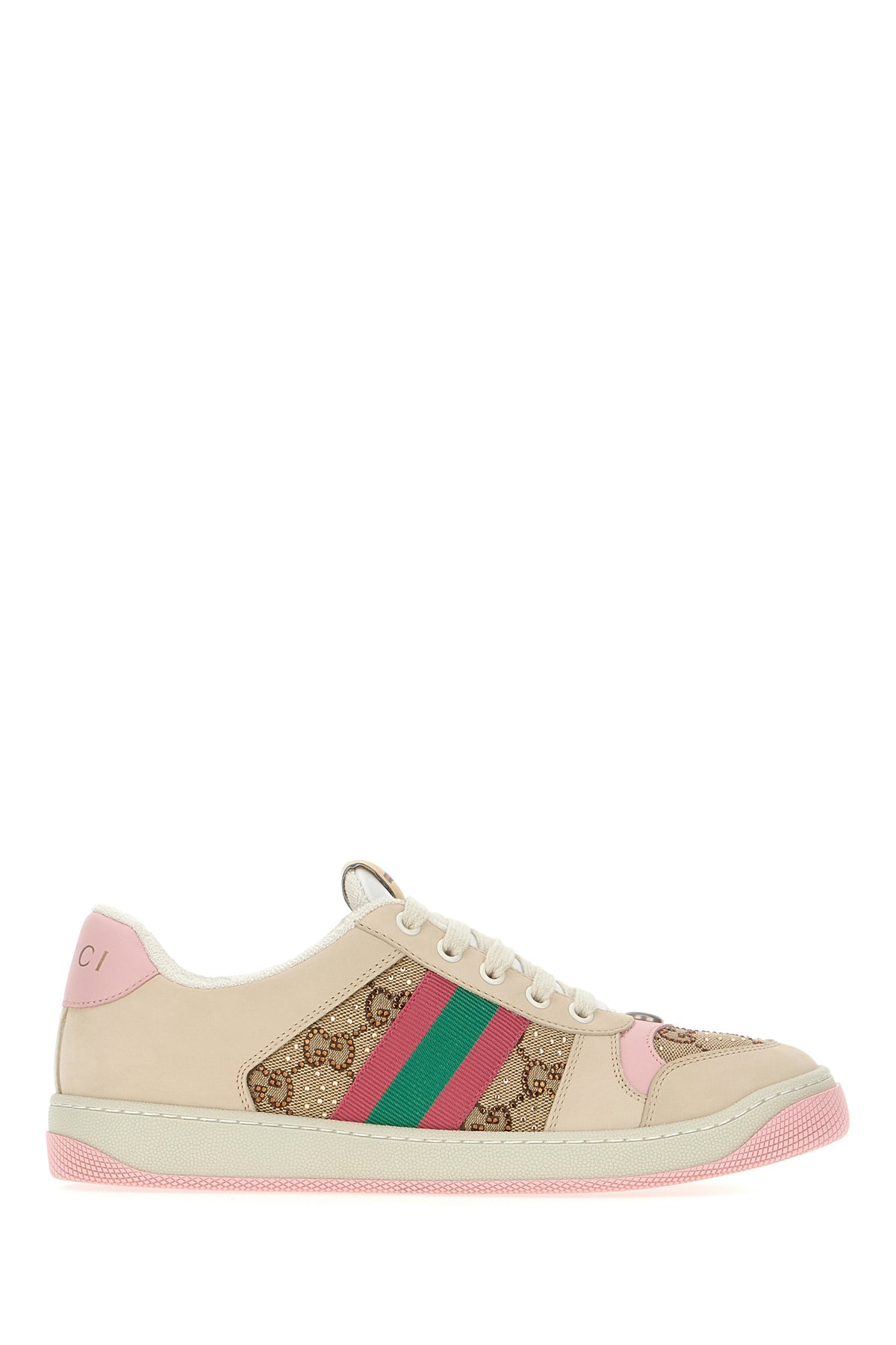 Gucci Sneakers multicolor in nappa e tessuto GG Supreme