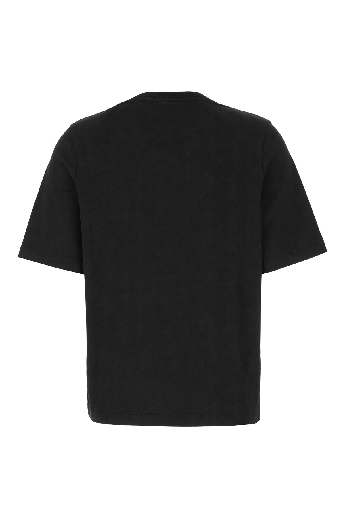 MAISON KITSUNÈ T-shirt in cotone nero, view 2