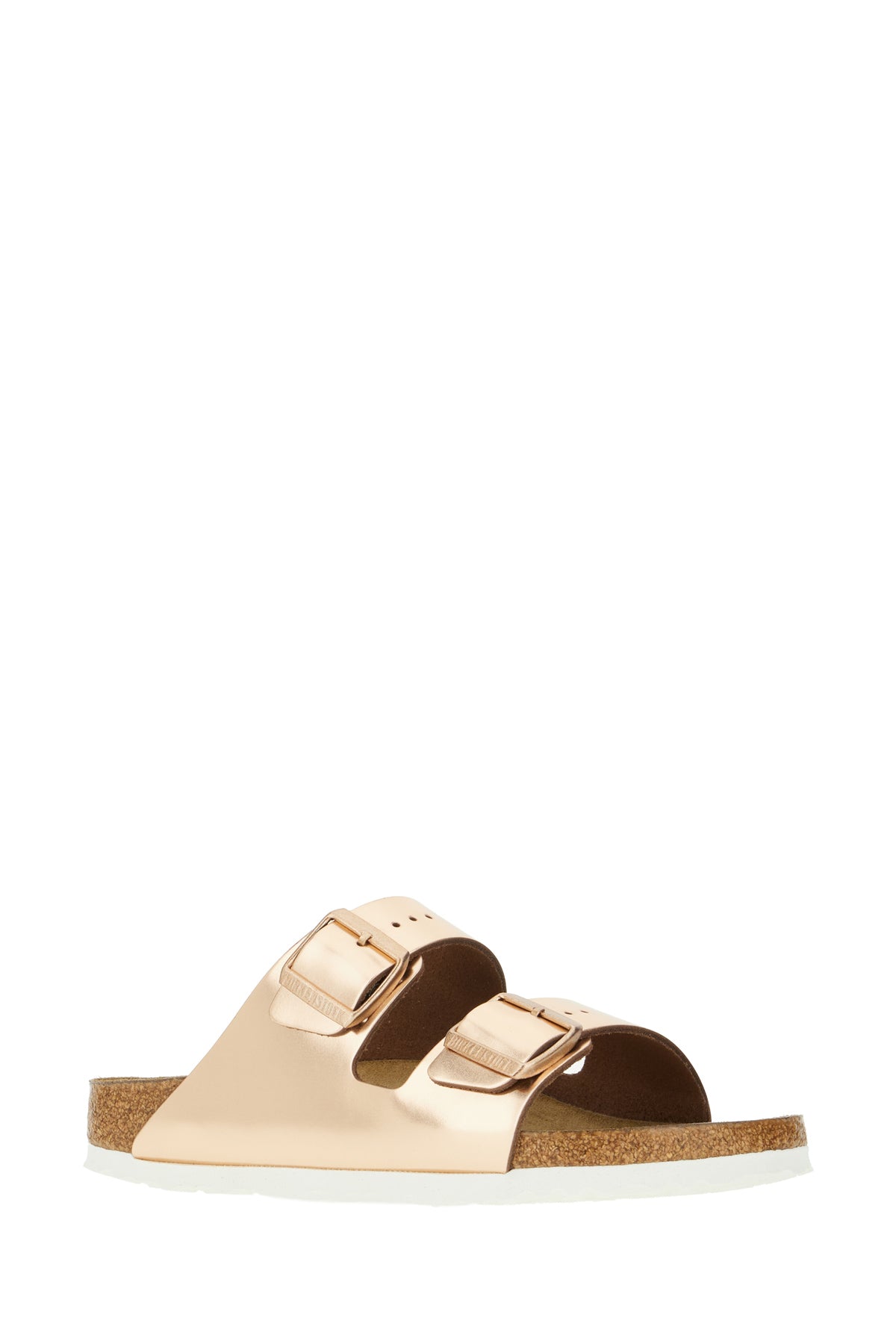 BIRKENSTOCK Sandali Arizona in pelle oro rosa, view 2