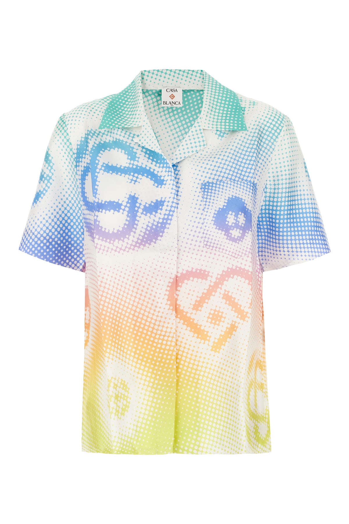 CASABLANCA Camicia in seta multicolor