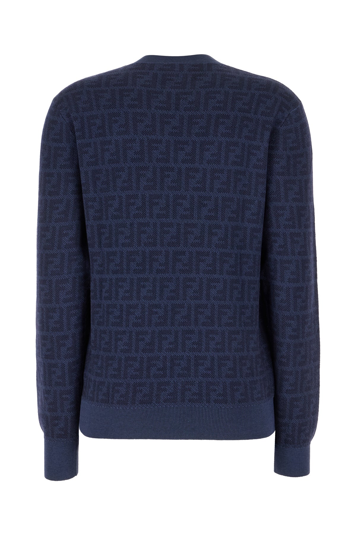 Fendi Maglione in lana ricamata, view 2
