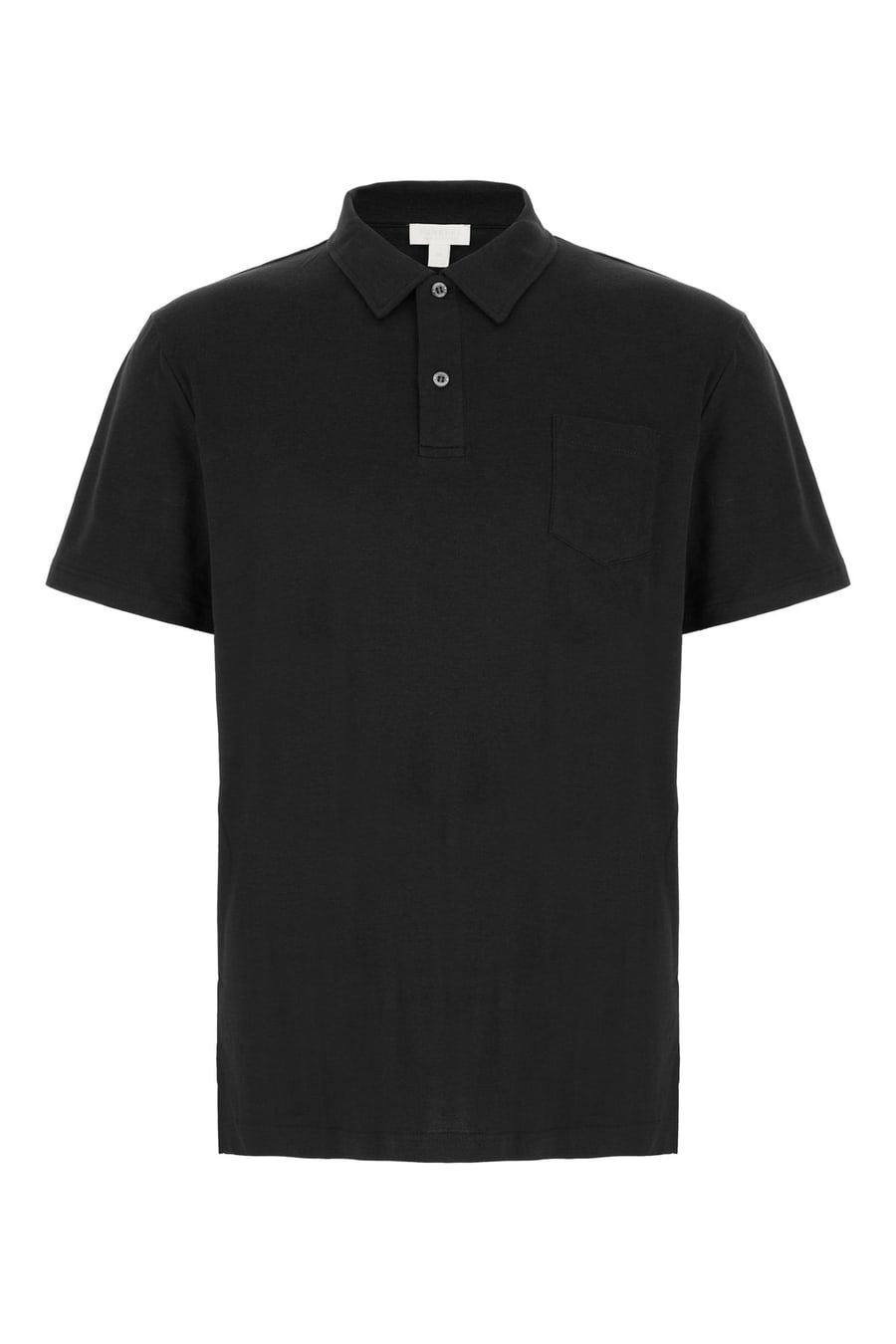 SUNSPEL Polo in cotone nero