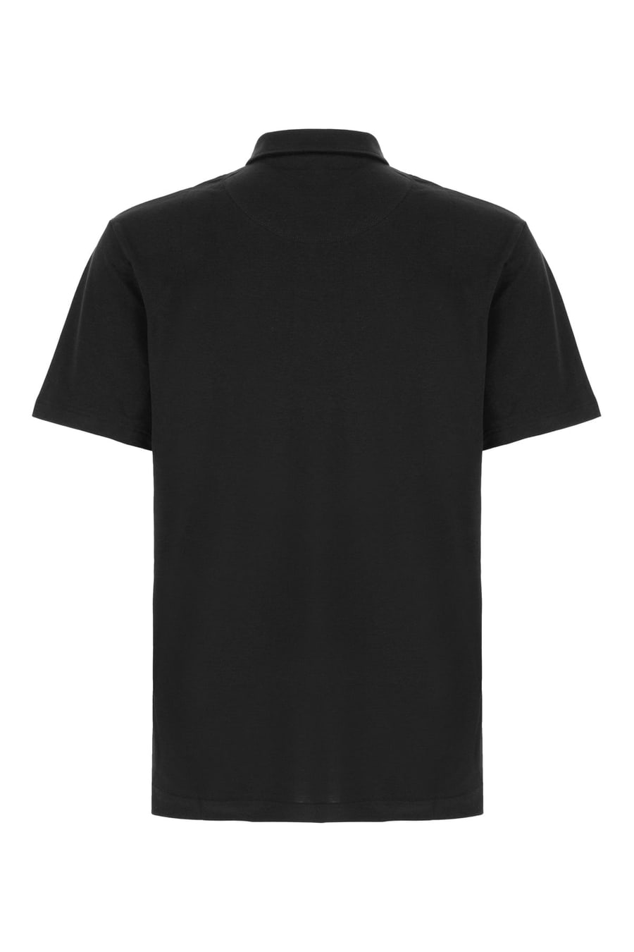 SUNSPEL Polo in cotone nero, view 2