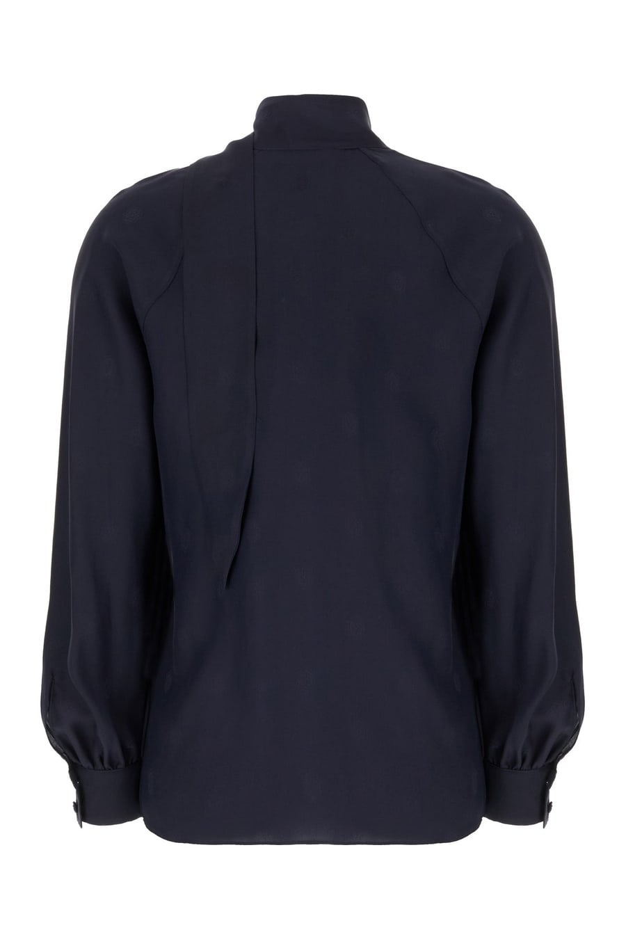 Etro Blusa in seta blu notte, view 2
