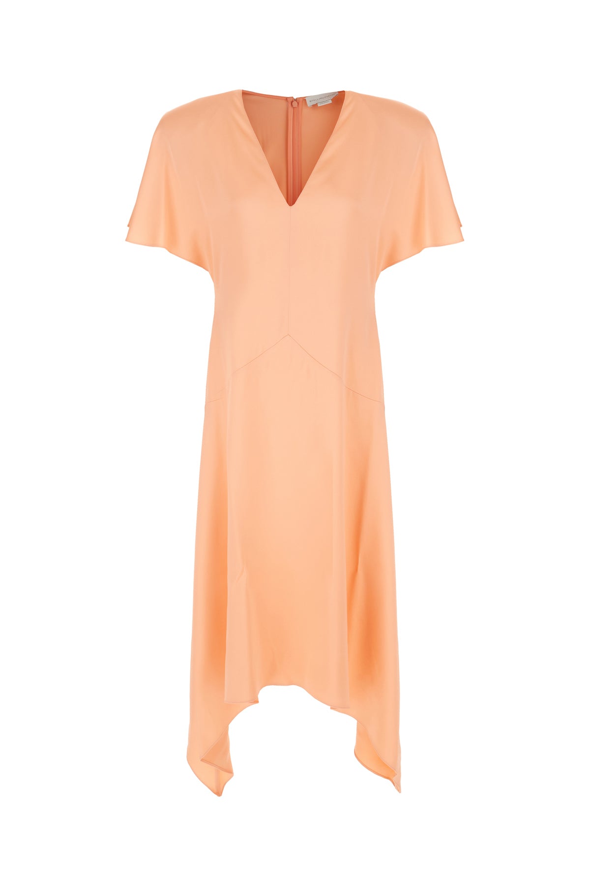 Stella McCartney Abito in viscosa salmone