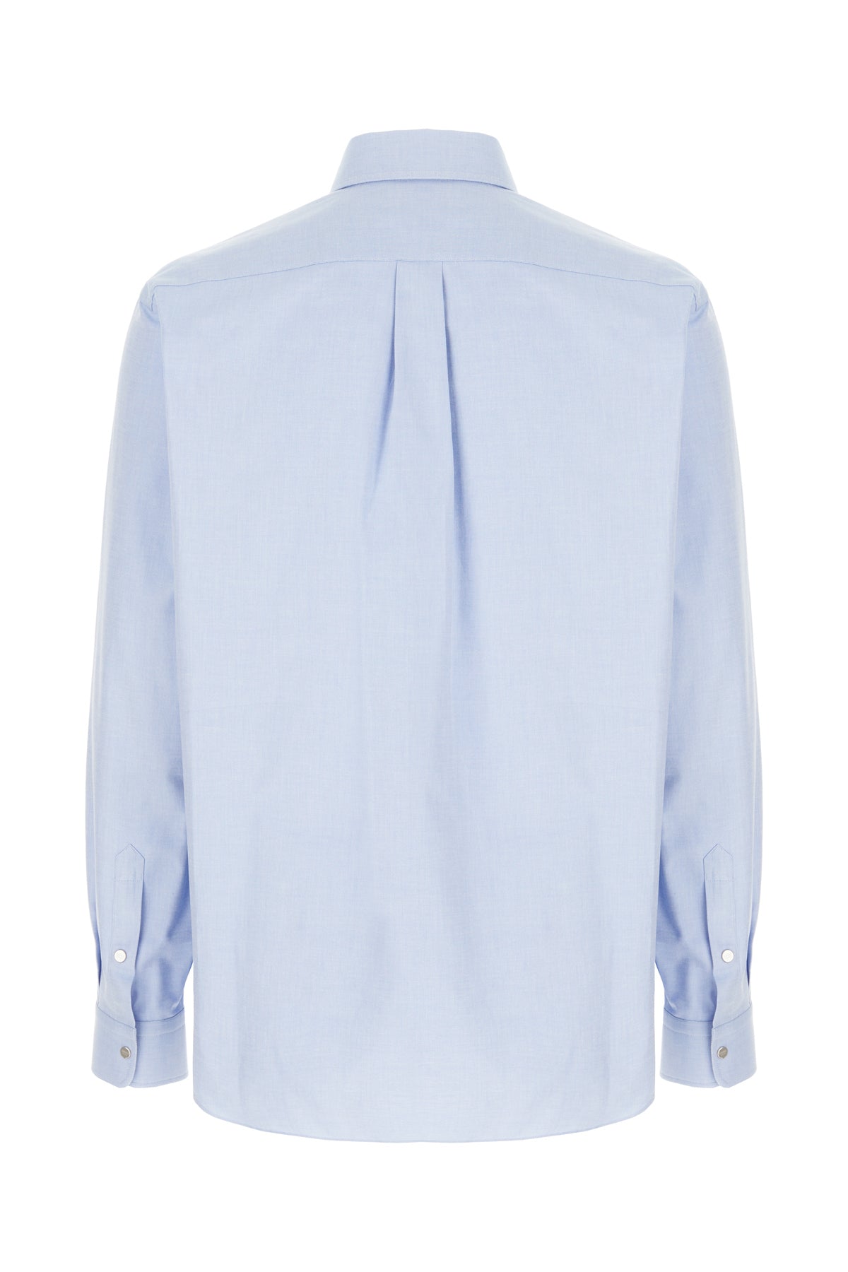 Fendi Camicia in oxford azzurro, view 2