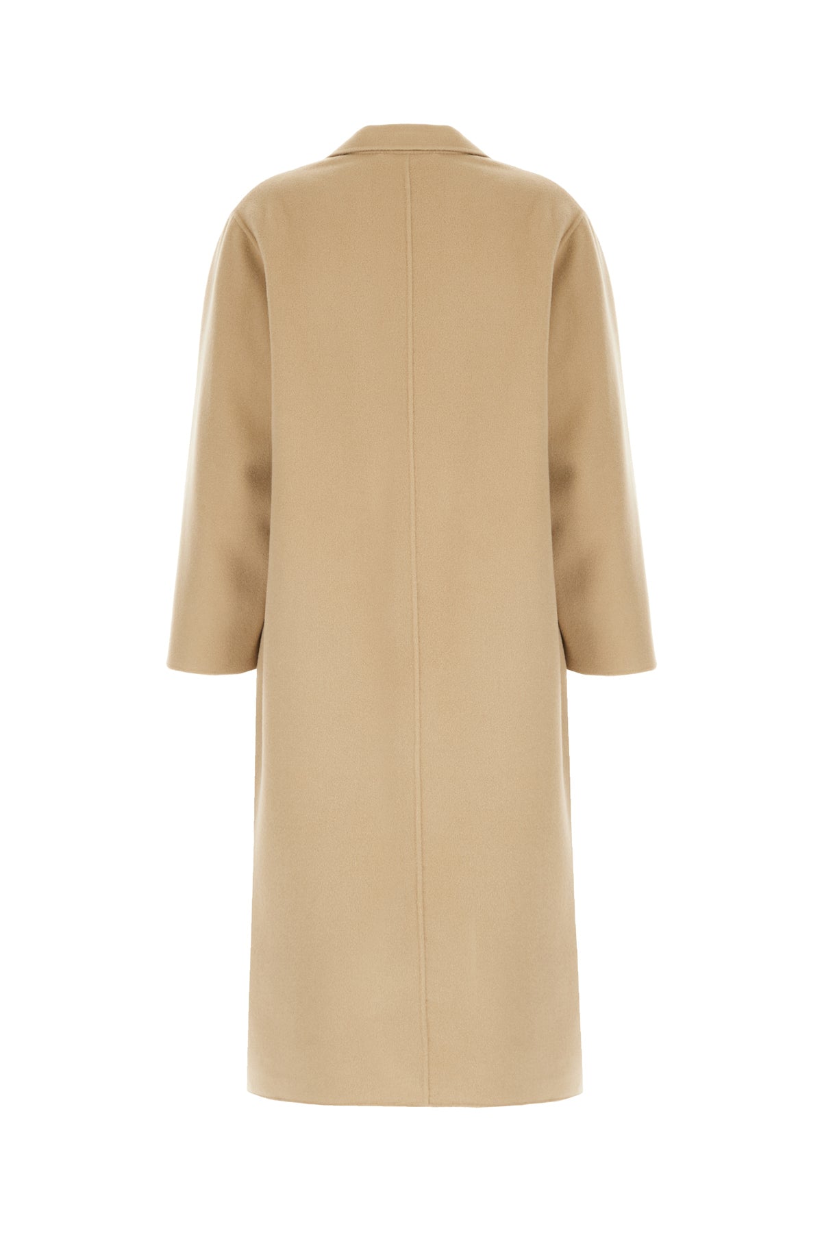 Weekend Max Mara Cappotto in misto lana beige, view 2