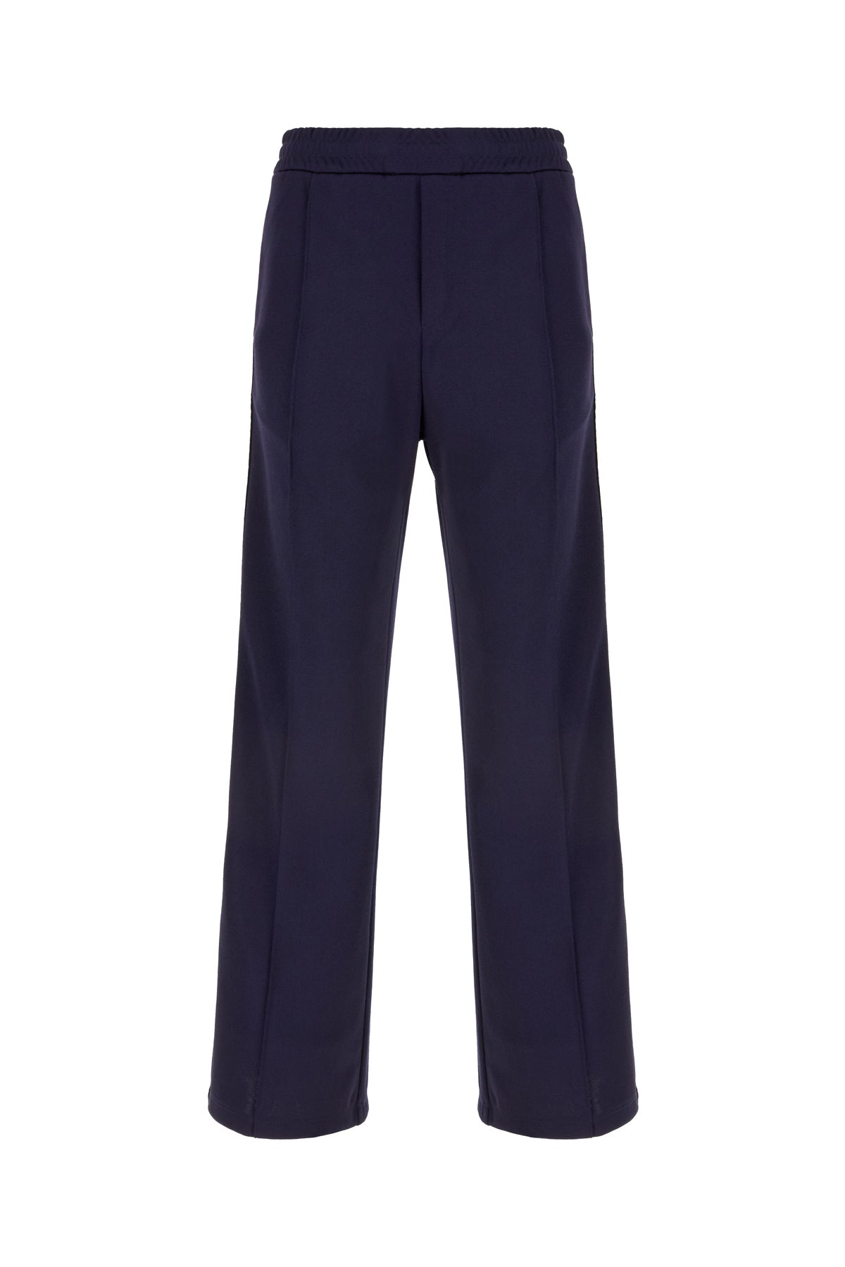 Valentino Garavani Pantalone jogging in misto poliestere blu navy