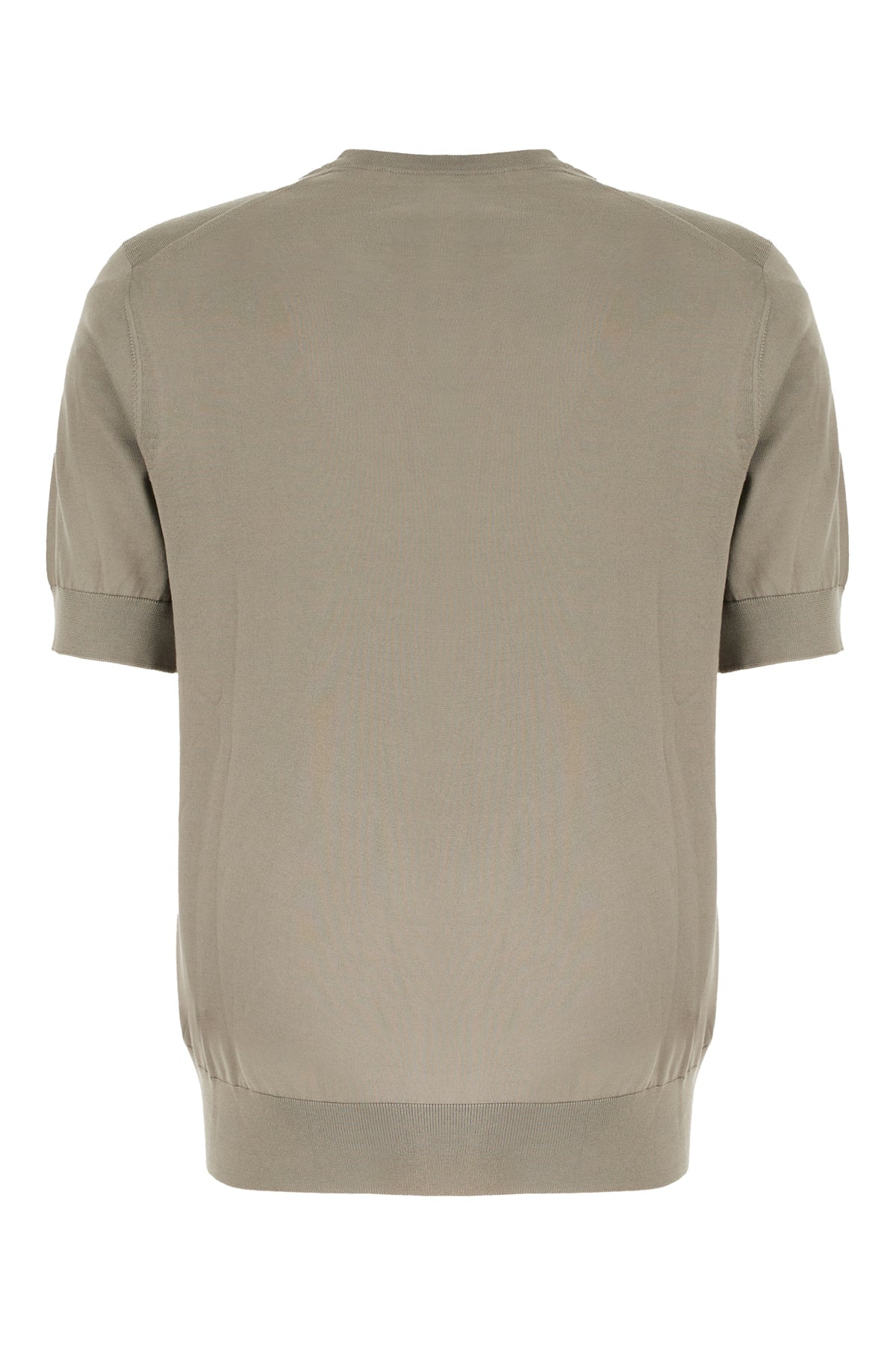 Dolce & Gabbana T-shirt in seta verde salvia, view 2