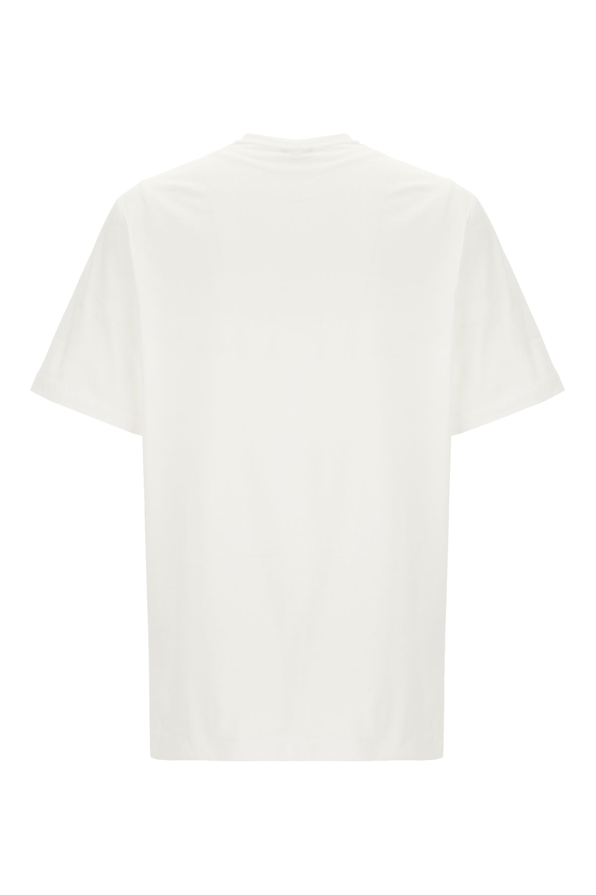 Versace T-shirt in cotone bianco, view 2