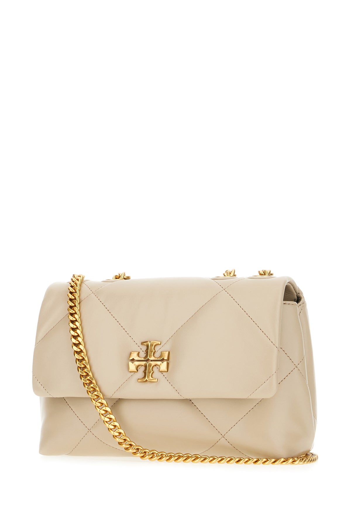 Tory Burch Borsa a spalla Kira piccola in nappa sabbia, view 2