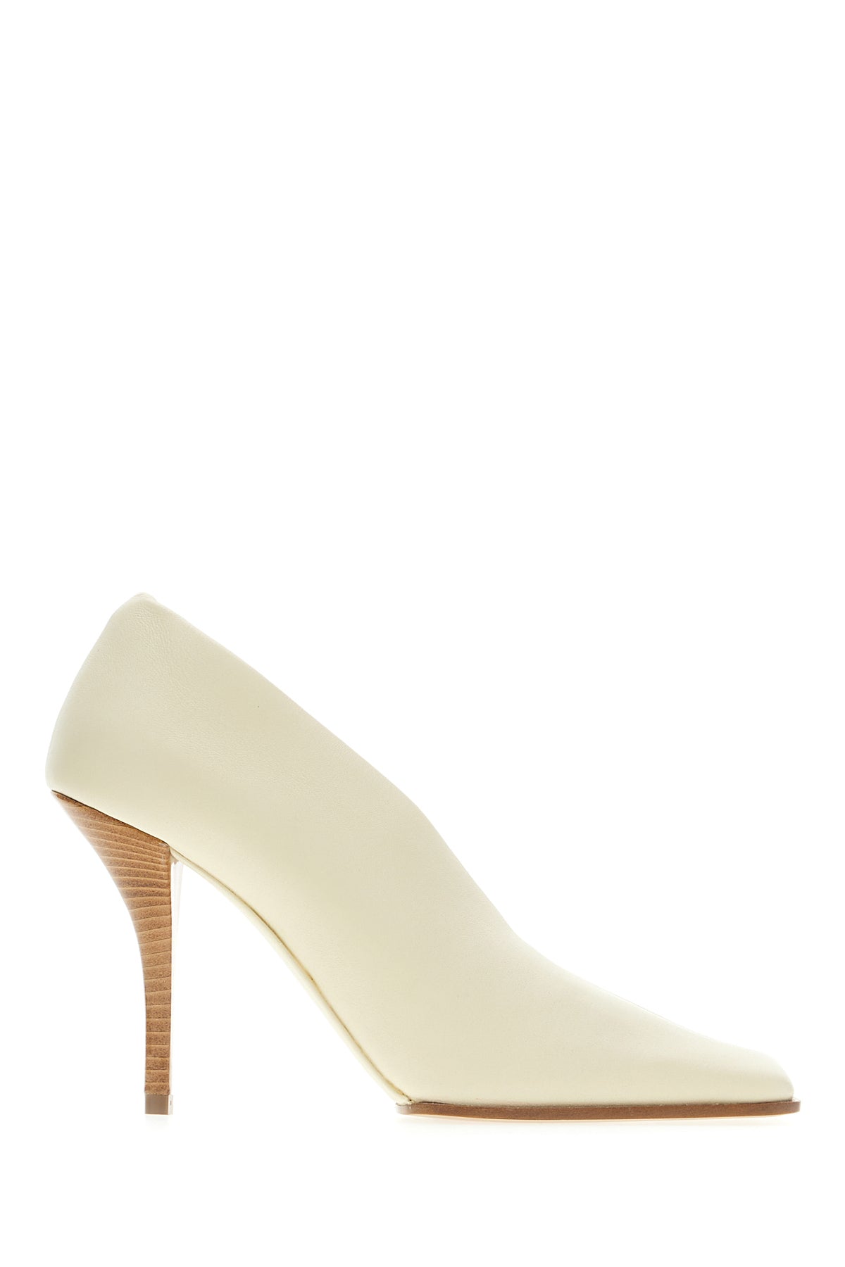 Alaïa Scarpe con tacco in pelle avorio