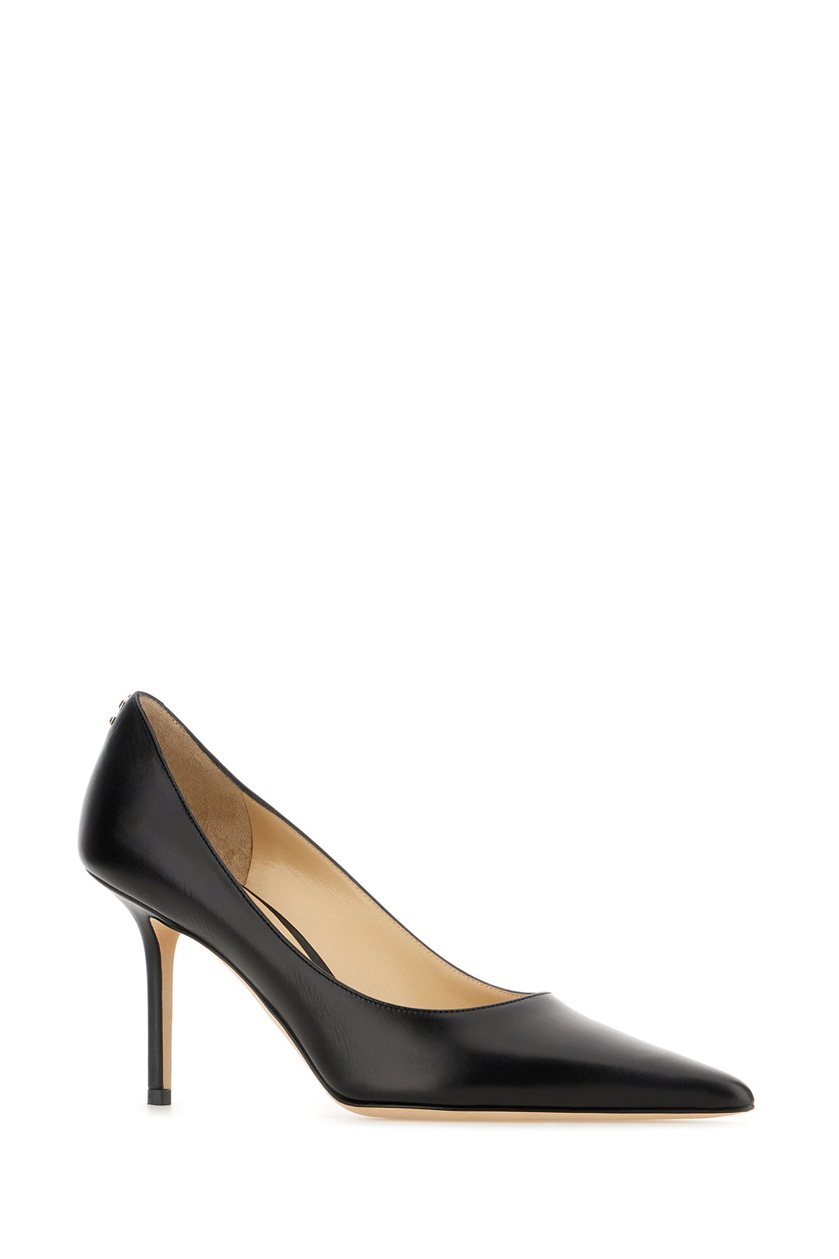 Jimmy Choo Scarpe con tacco Love in pelle nera, view 2