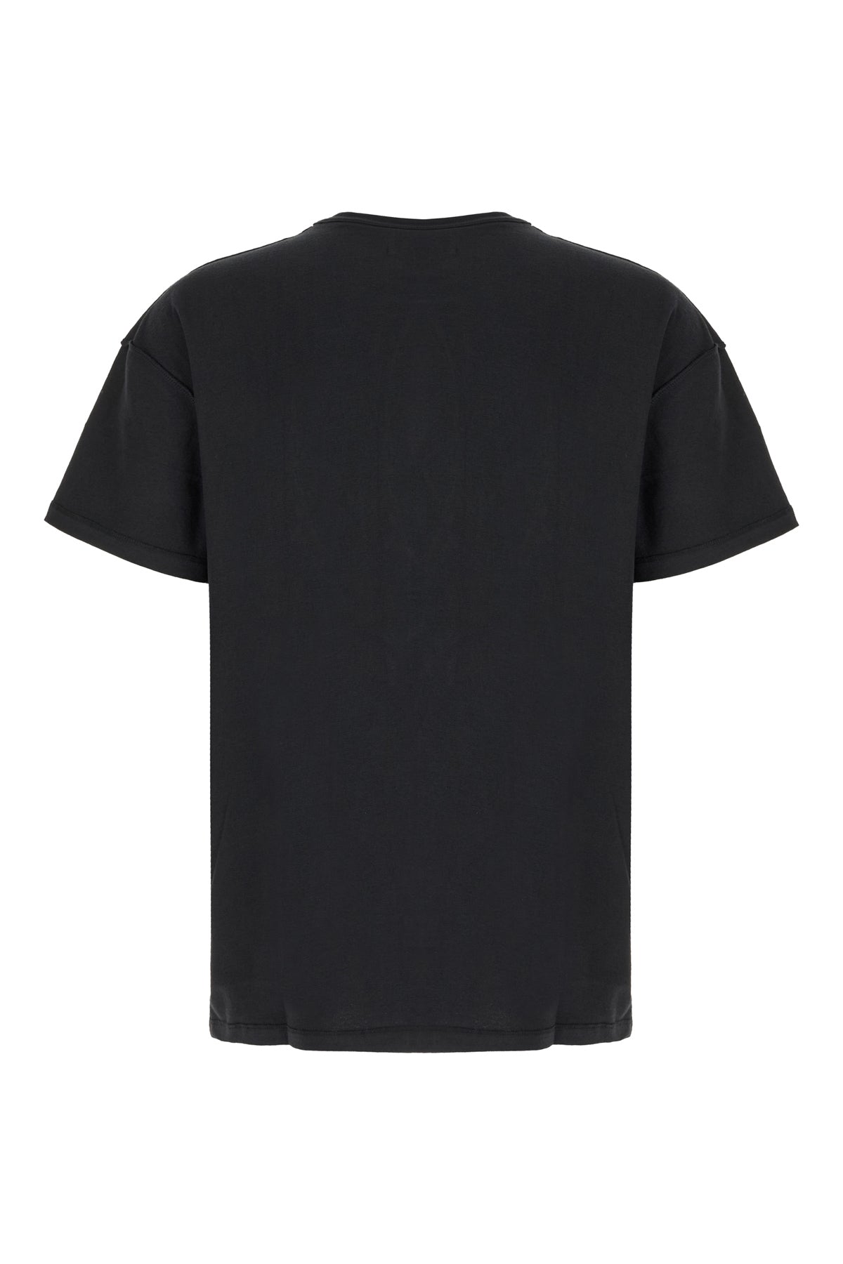 PURPLE T-shirt in cotone nero, view 2