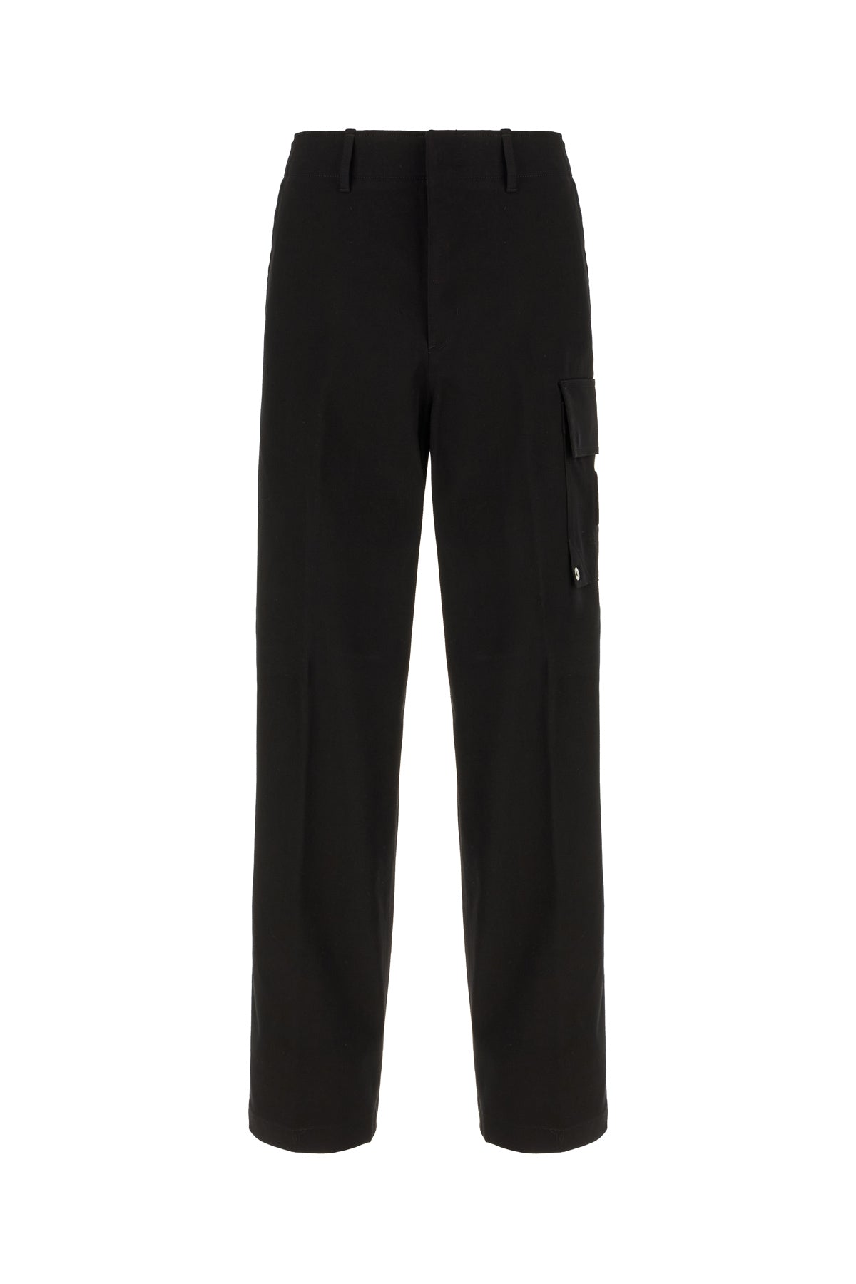 Fendi Pantalone in cotone stretch nero
