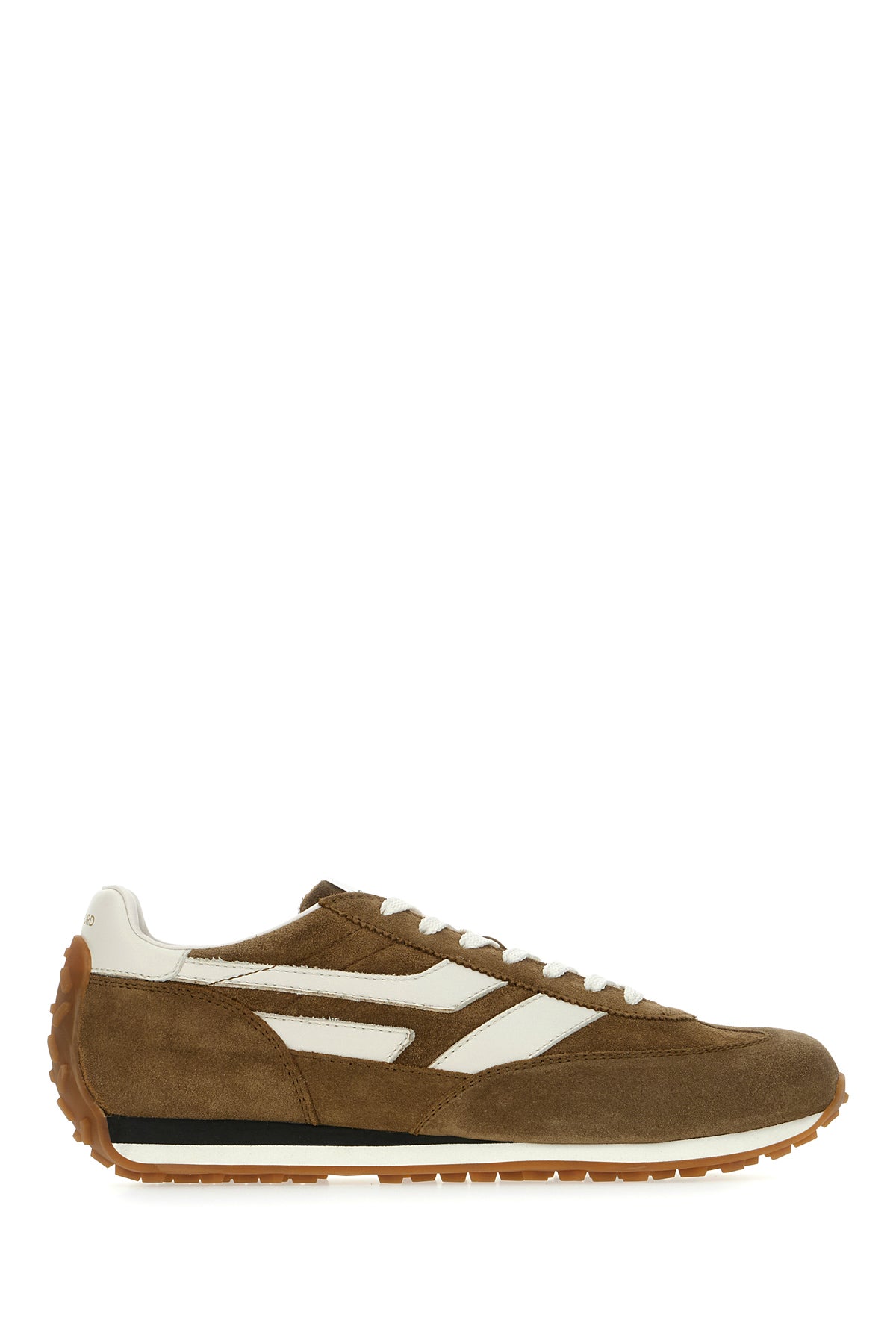 Tom Ford Sneakers Mick in pelle scamosciata marrone