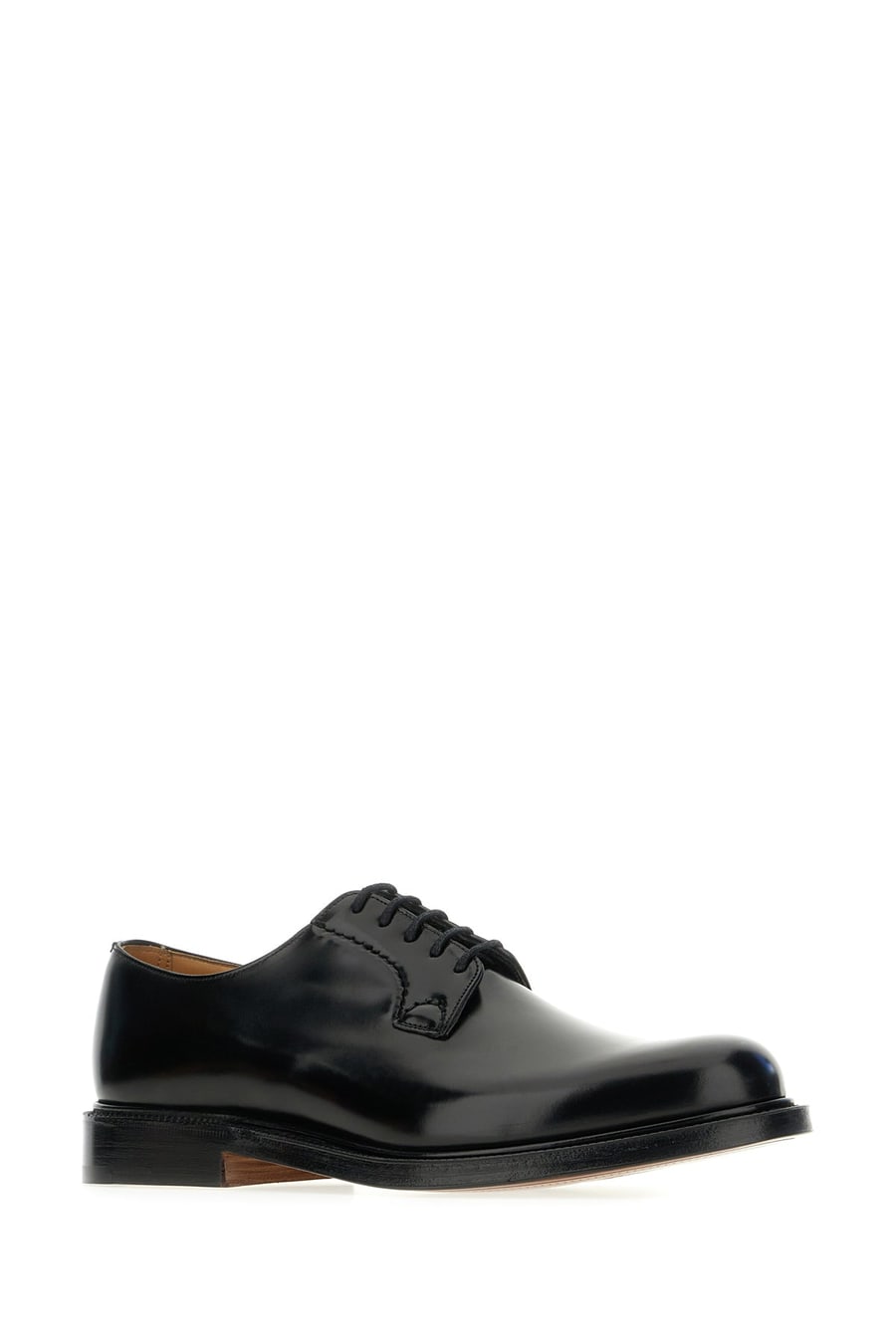 Church's Scarpe stringate Shannon in pelle nera, view 2