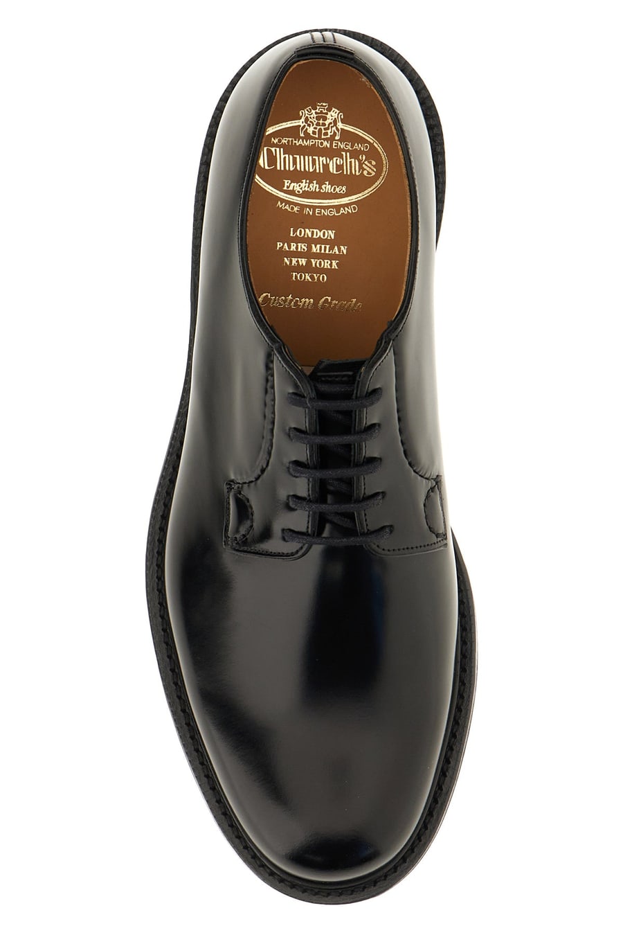Church's Scarpe stringate Shannon in pelle nera, view 4