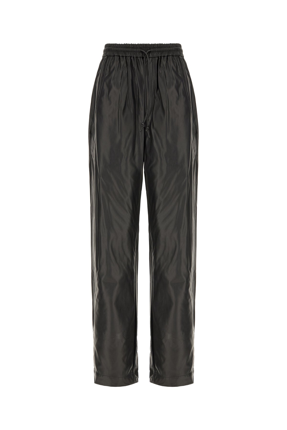 MARANT ETOILE Pantalone in similpelle nera