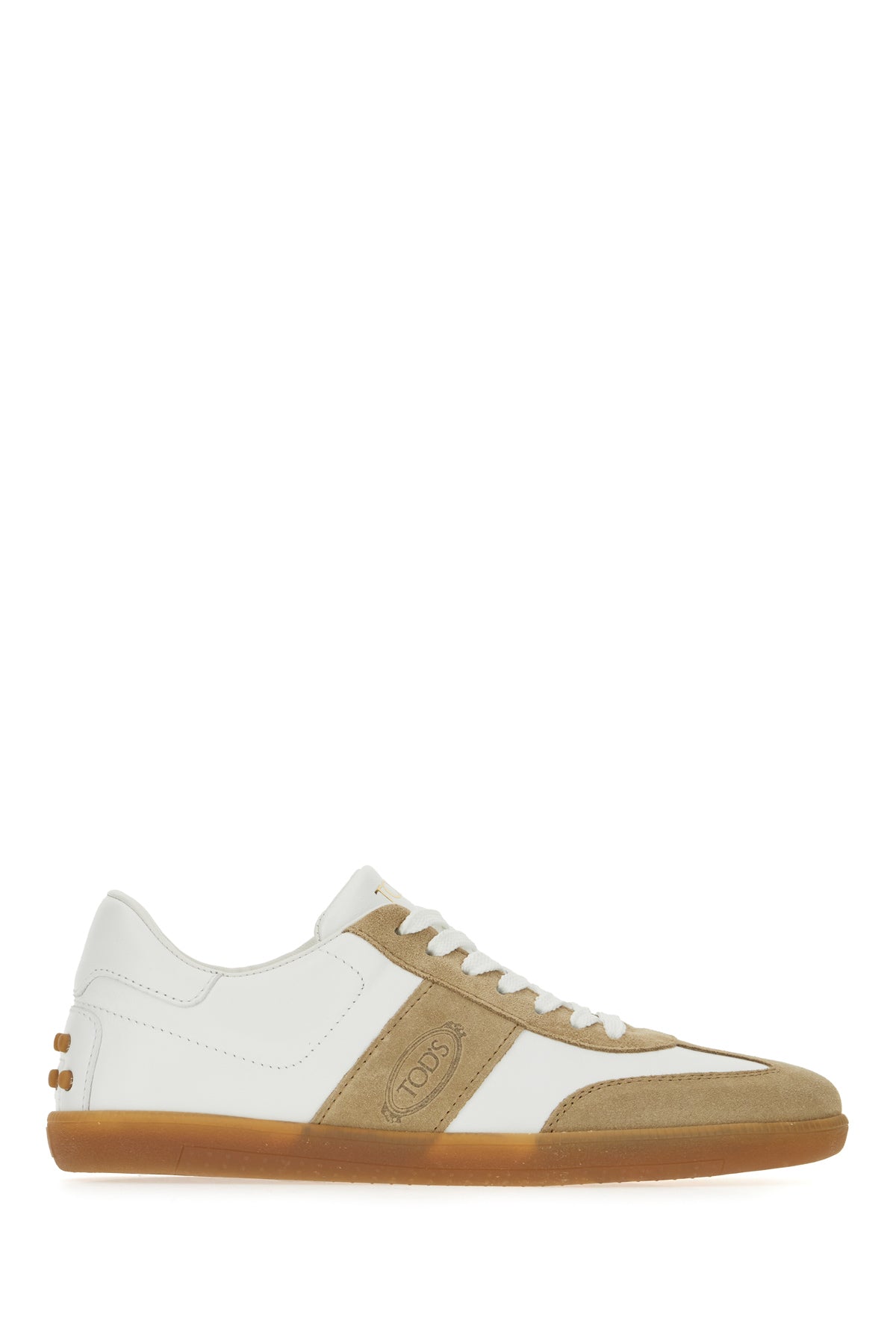 Tod's Sneakers Cassetta multicolor in pelle e pelle scamosciata