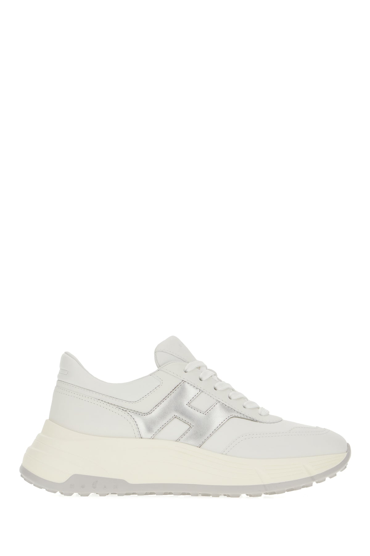 Hogan Sneakers H669 in pelle bianca