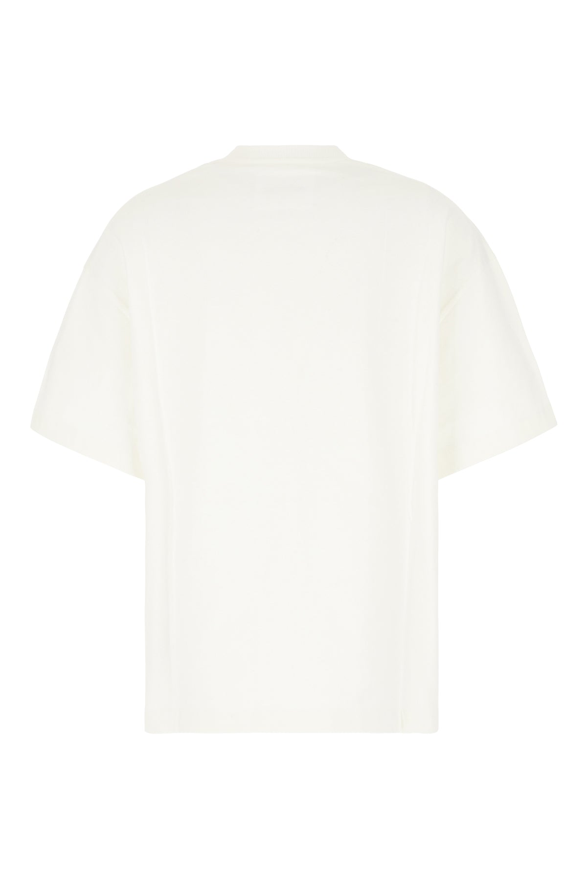 Jil Sander T-shirt in cotone avorio, view 2