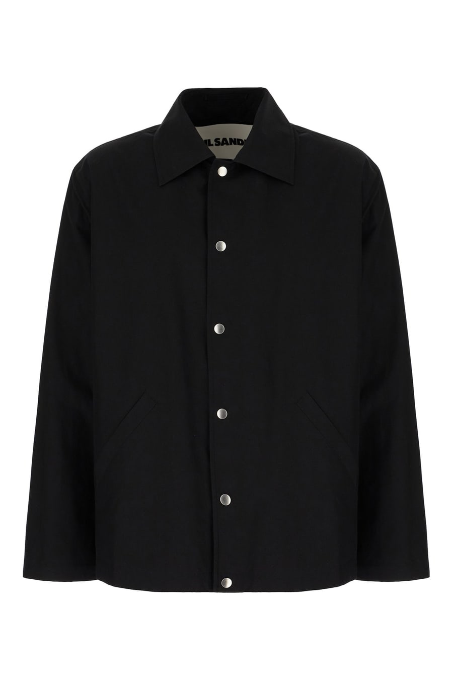 Jil Sander Giubbino in cotone nero