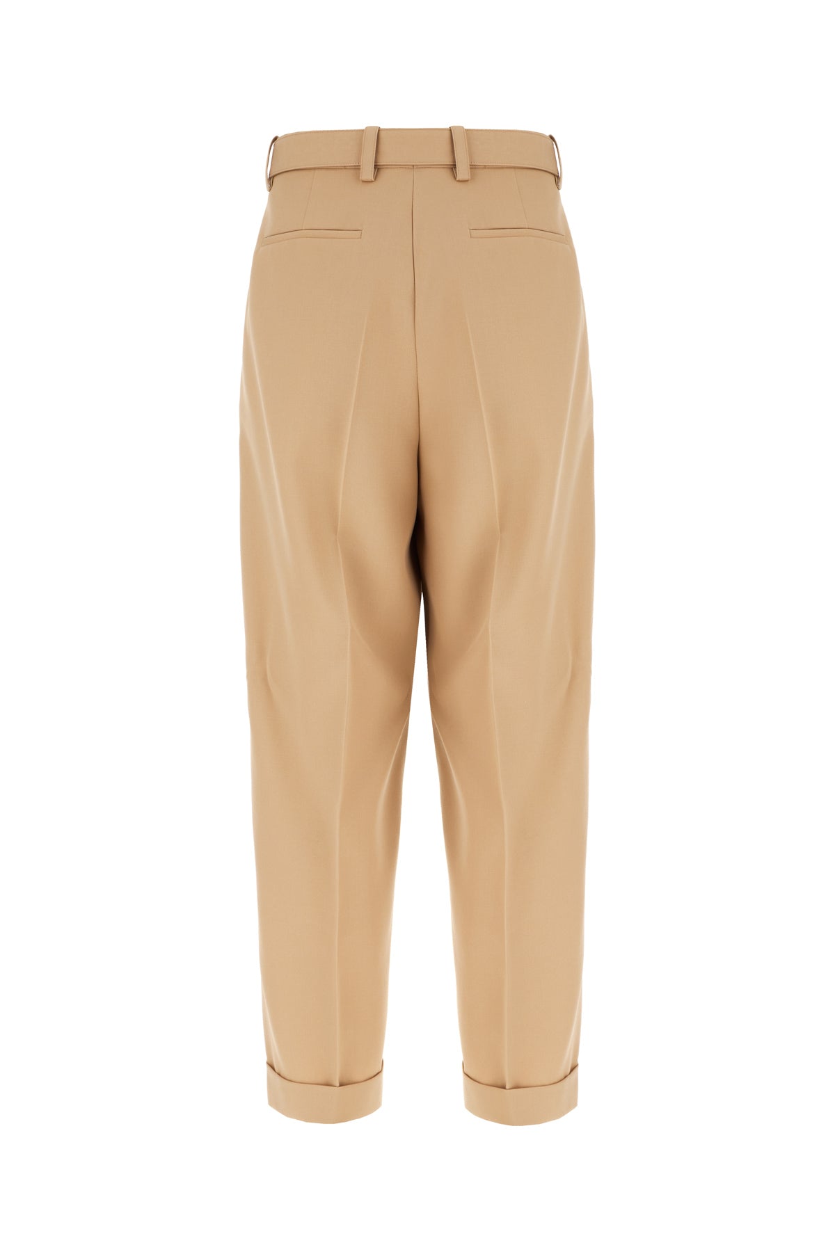 Jil Sander Pantalone in lana beige, view 2