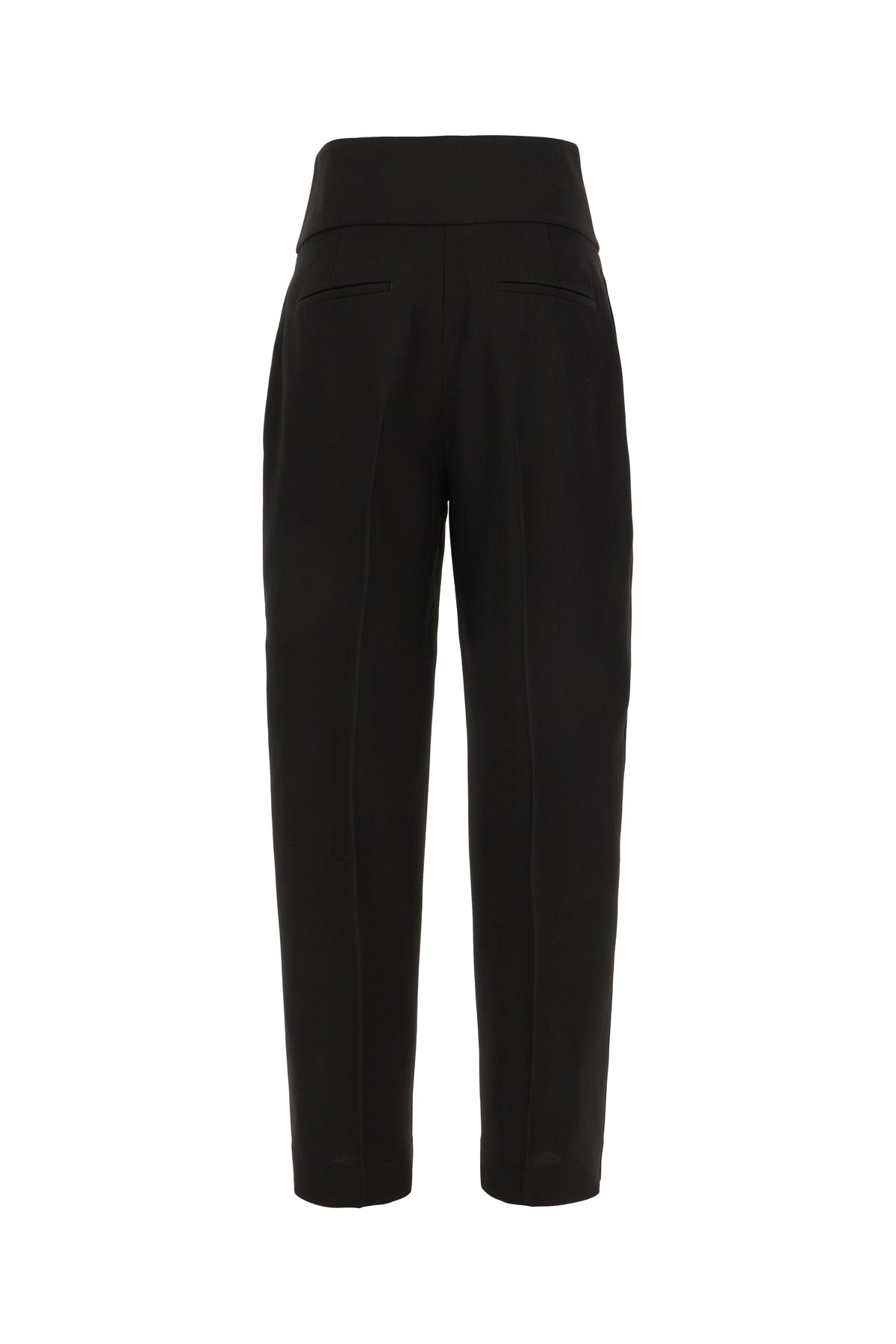 Jil Sander Pantalone in misto sera nera, view 2