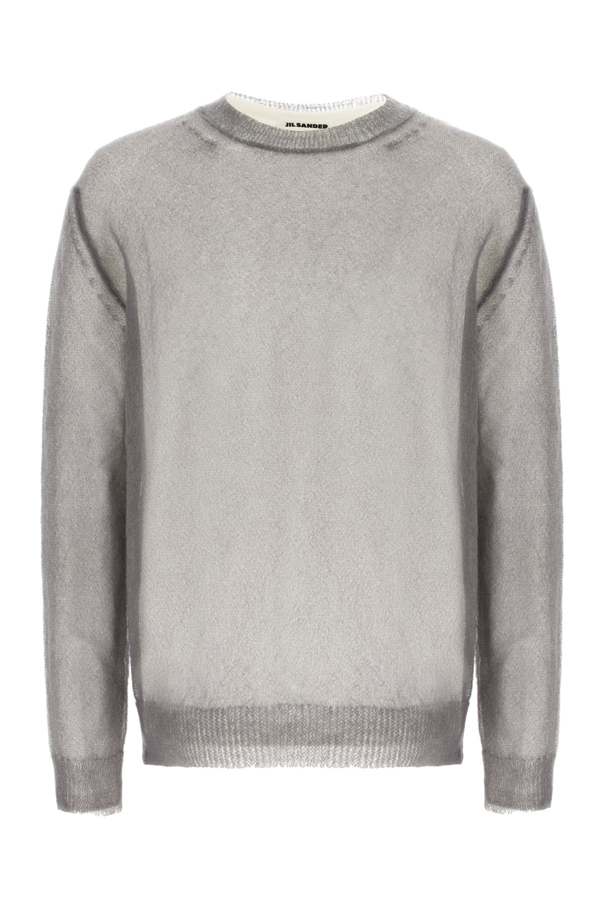 Jil Sander Maglione in nylon e cotone multicolor
