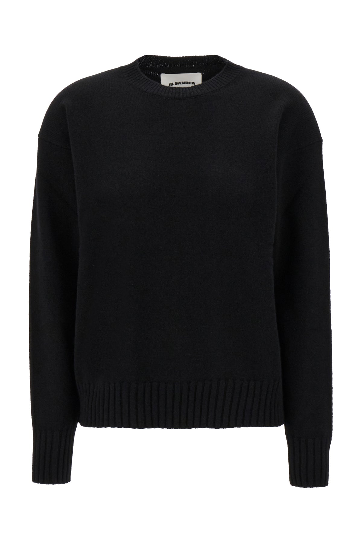 Jil Sander Maglione oversize in cashmere nero