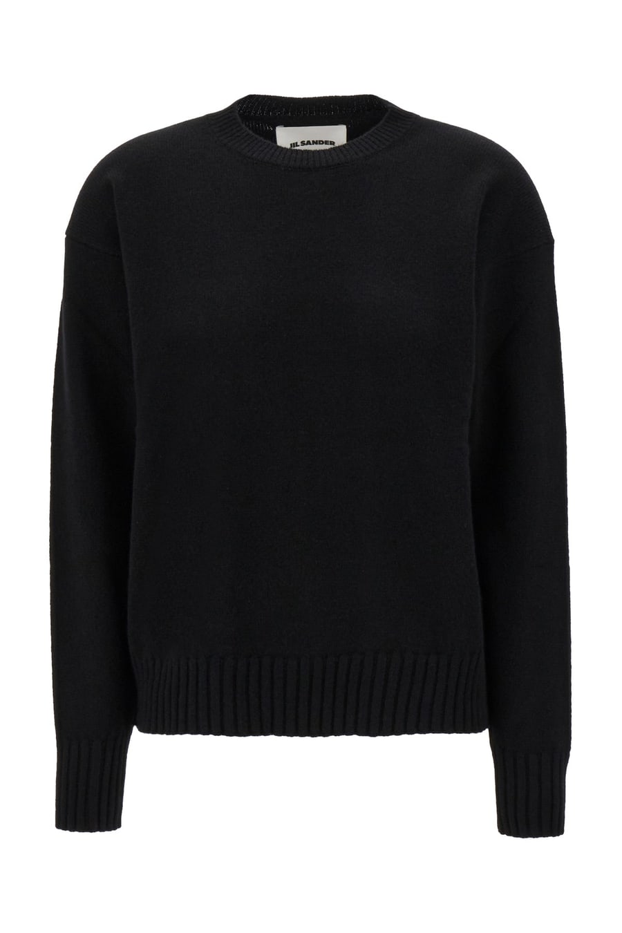 Jil Sander Maglione oversize in cashmere nero