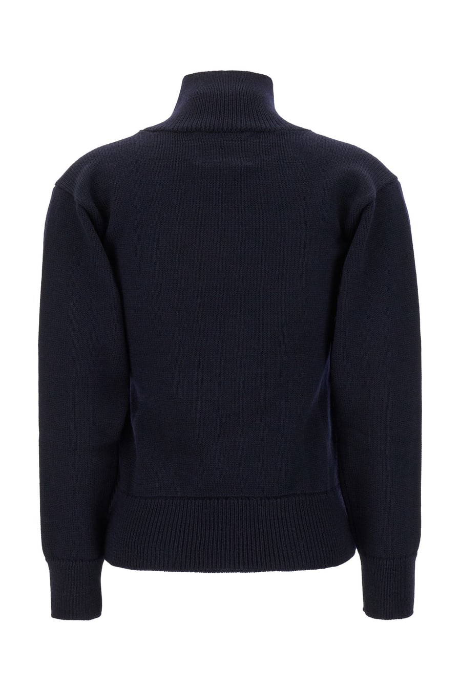Jil Sander Maglione in lana blu notte, view 2