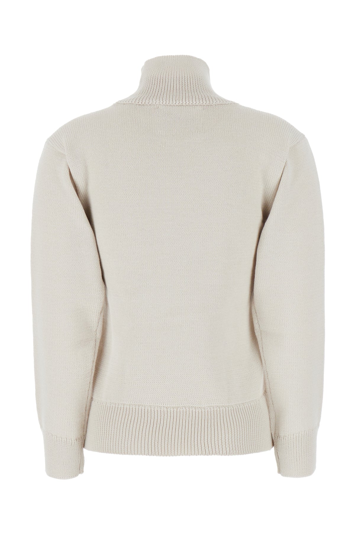 Jil Sander Maglione in lana cappuccino, view 2