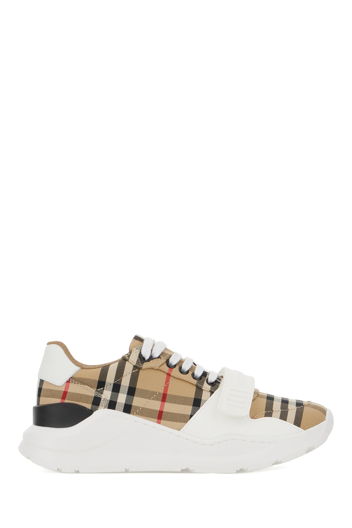 Burberry Sneakers multicolor in pelle e tessuto