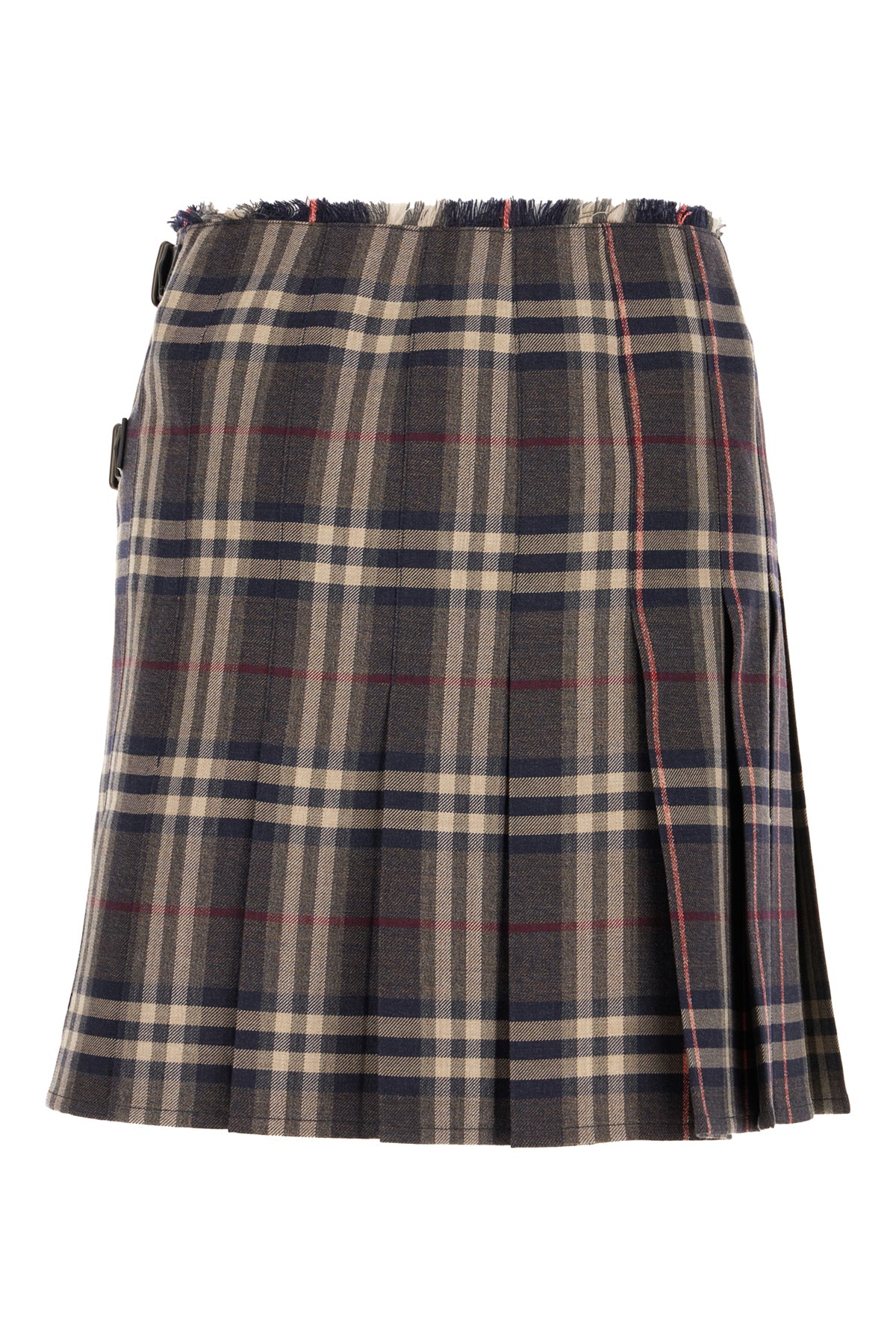 Burberry Gonna in lana ricamata, view 2