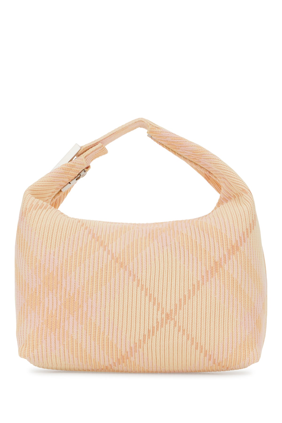 Burberry Borsa a mano Peg media in nylon multicolor