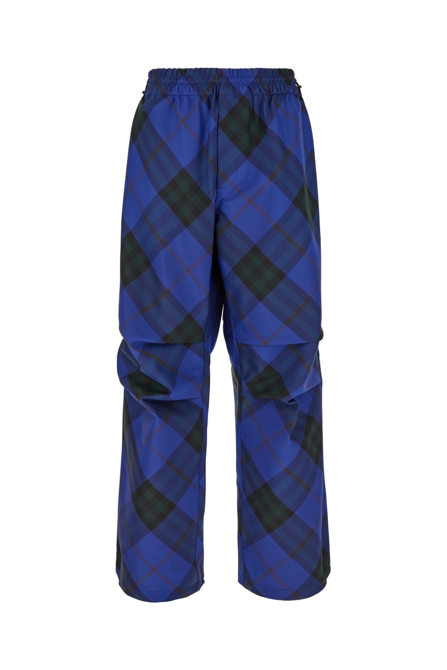 Burberry Pantalone jogging in poliestere stampato