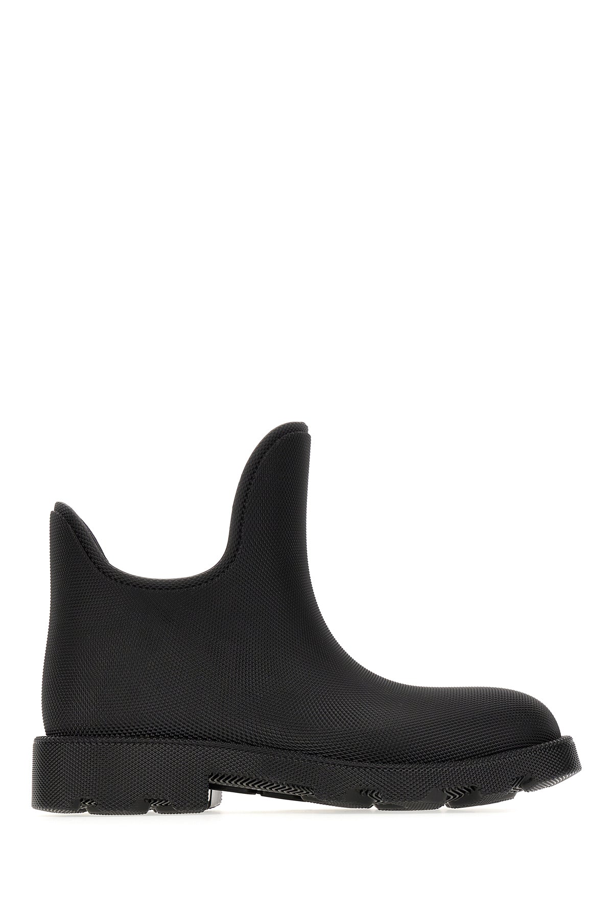 Burberry Stivaletti Marsh in gomma nera