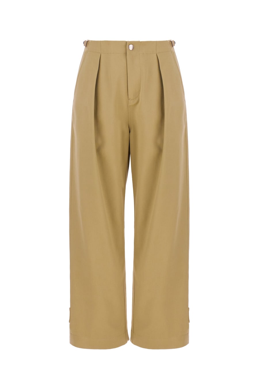 Burberry Pantalone in cotone beige