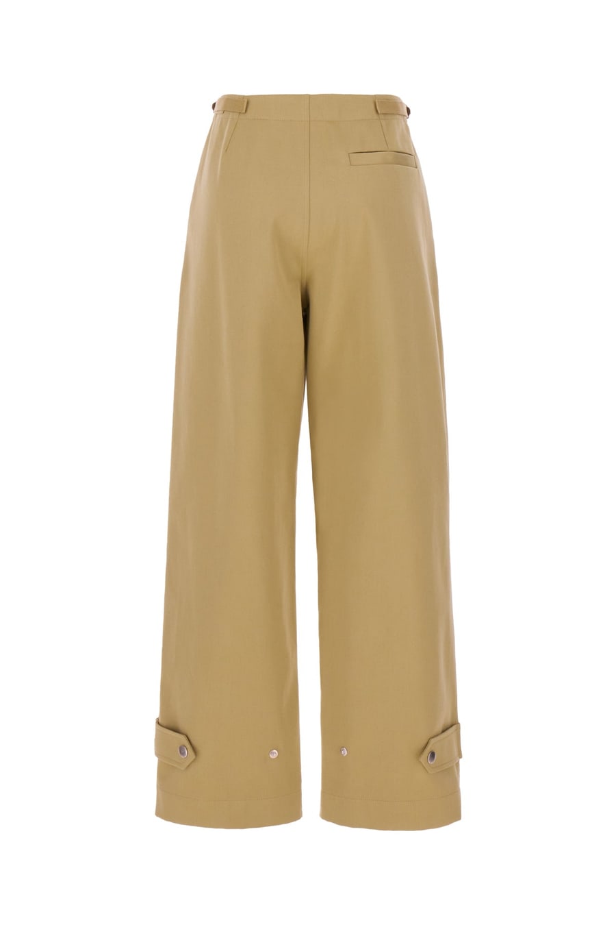 Burberry Pantalone in cotone beige, view 2