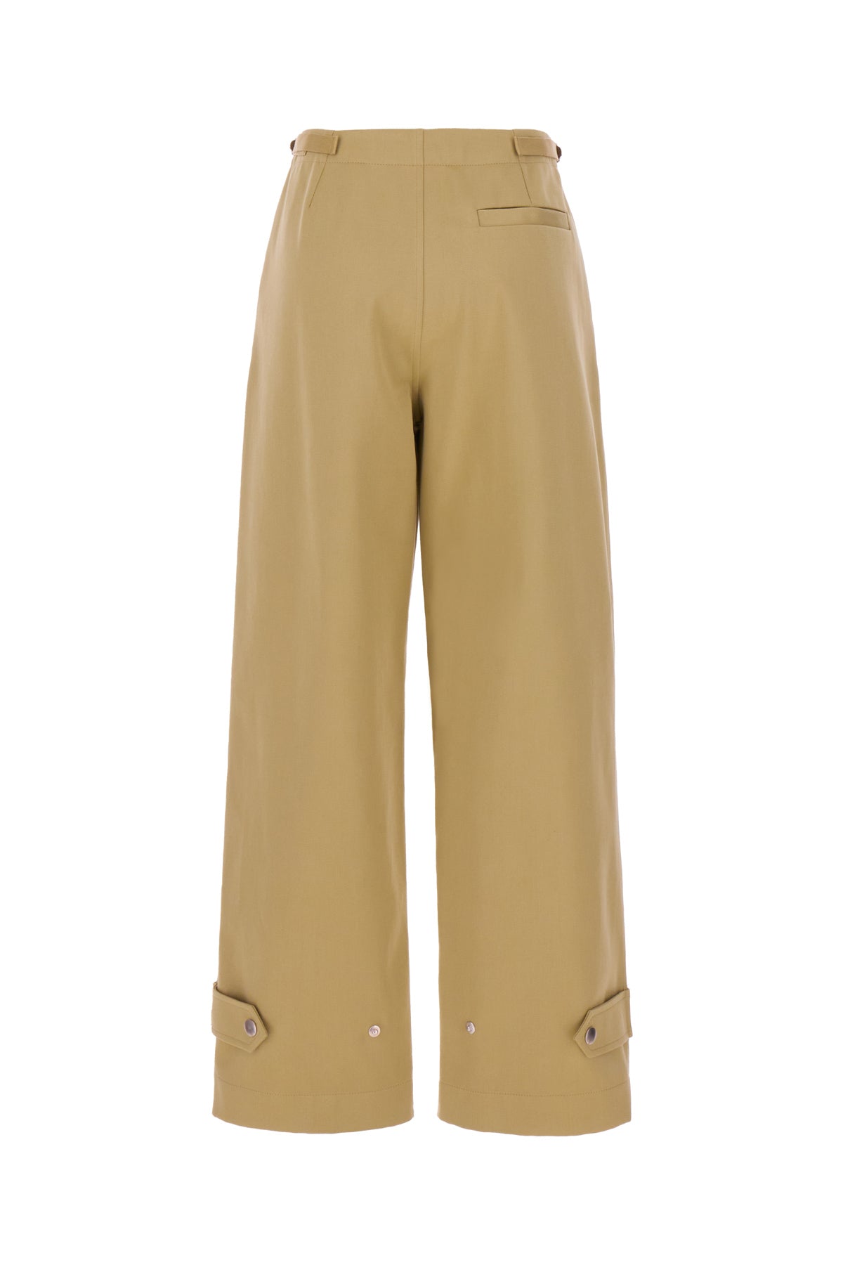 Burberry Pantalone in cotone beige, view 2