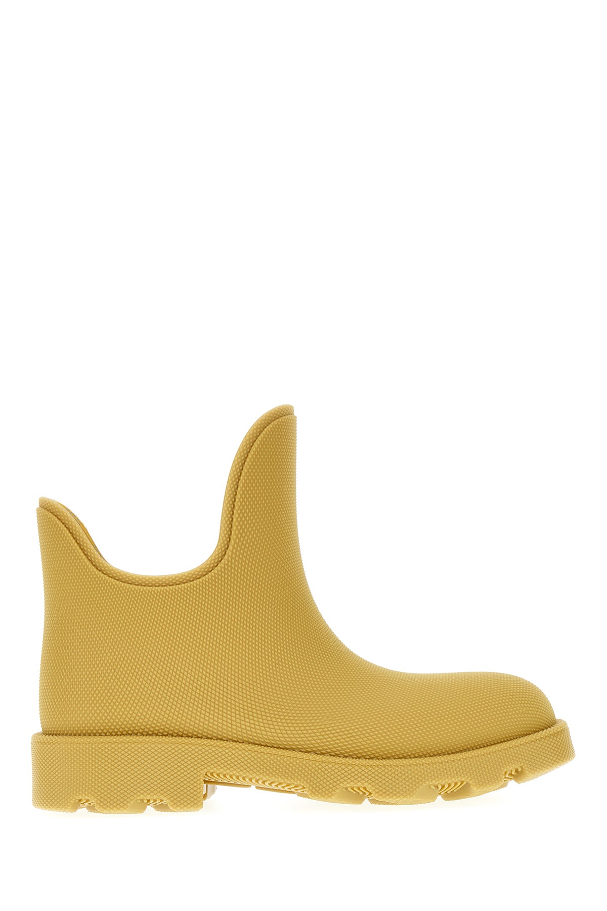 Burberry Stivaletti Marsh in gomma crema