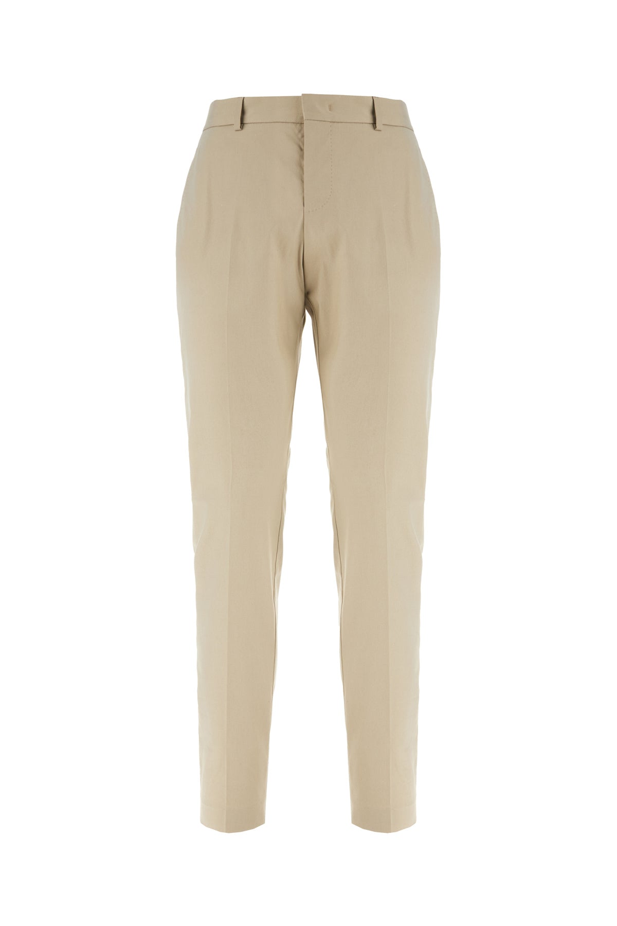 PT Torino Pantalone in misto cotone stretch beige