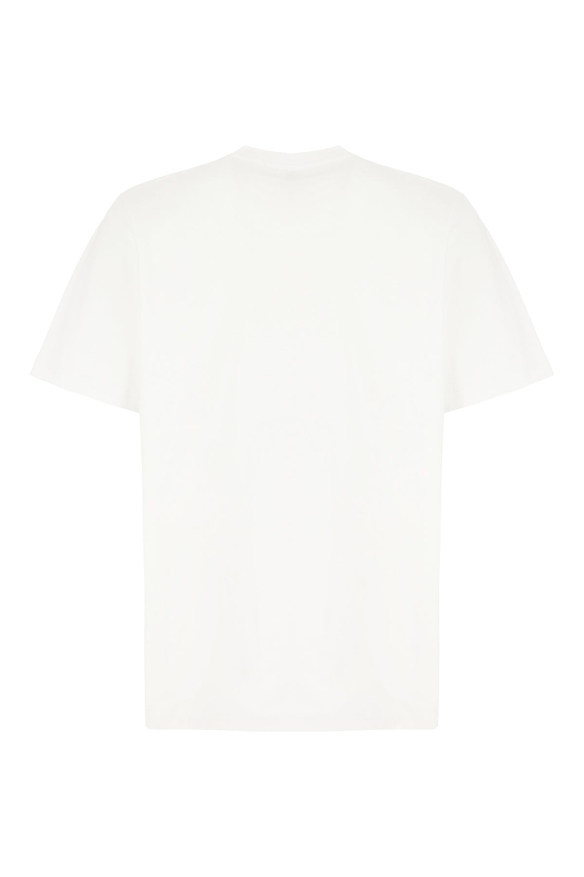 CASABLANCA T-shirt in cotone bianco, view 2